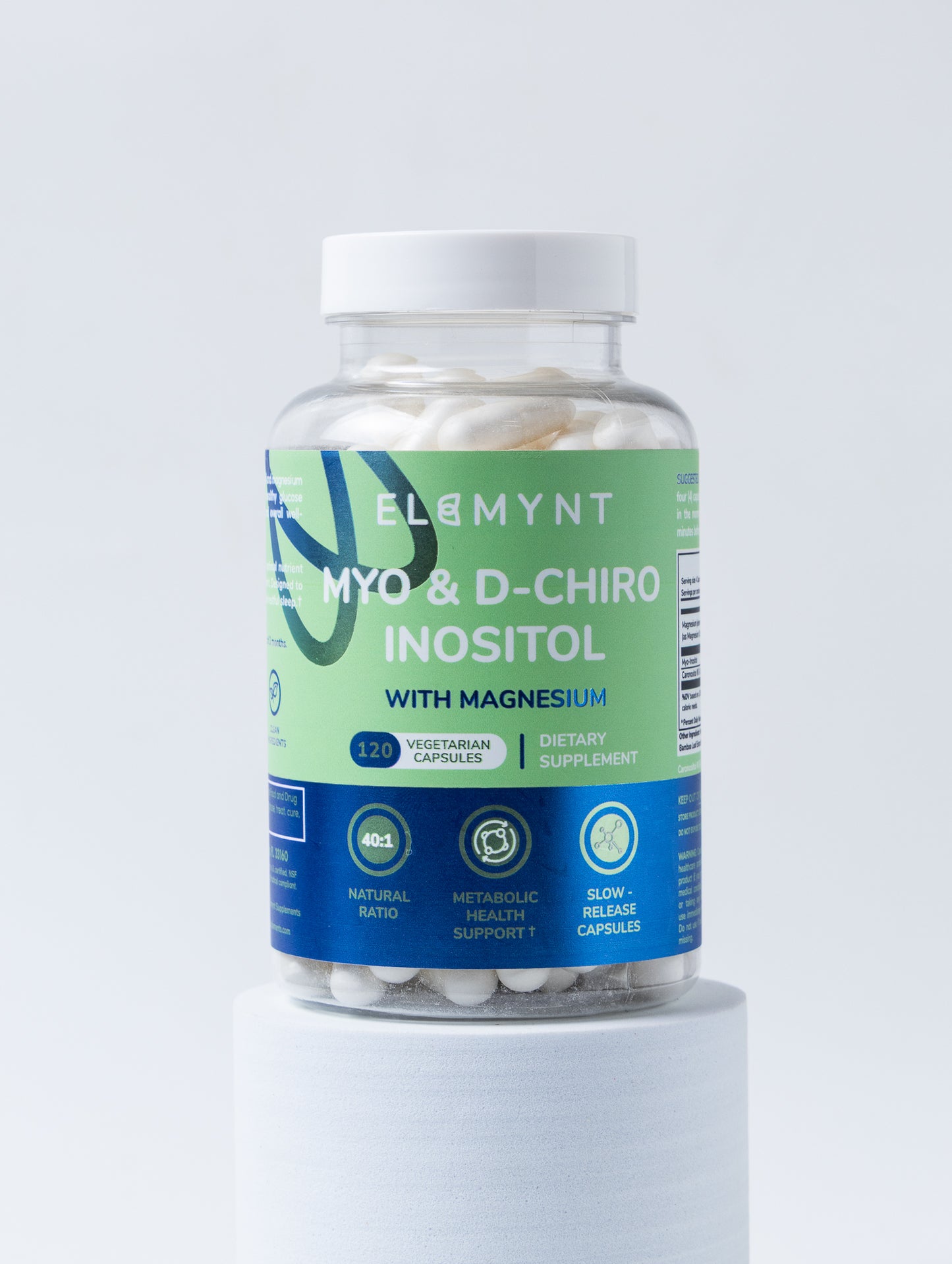 Myo + D-Chiro Inositol with Magnesium